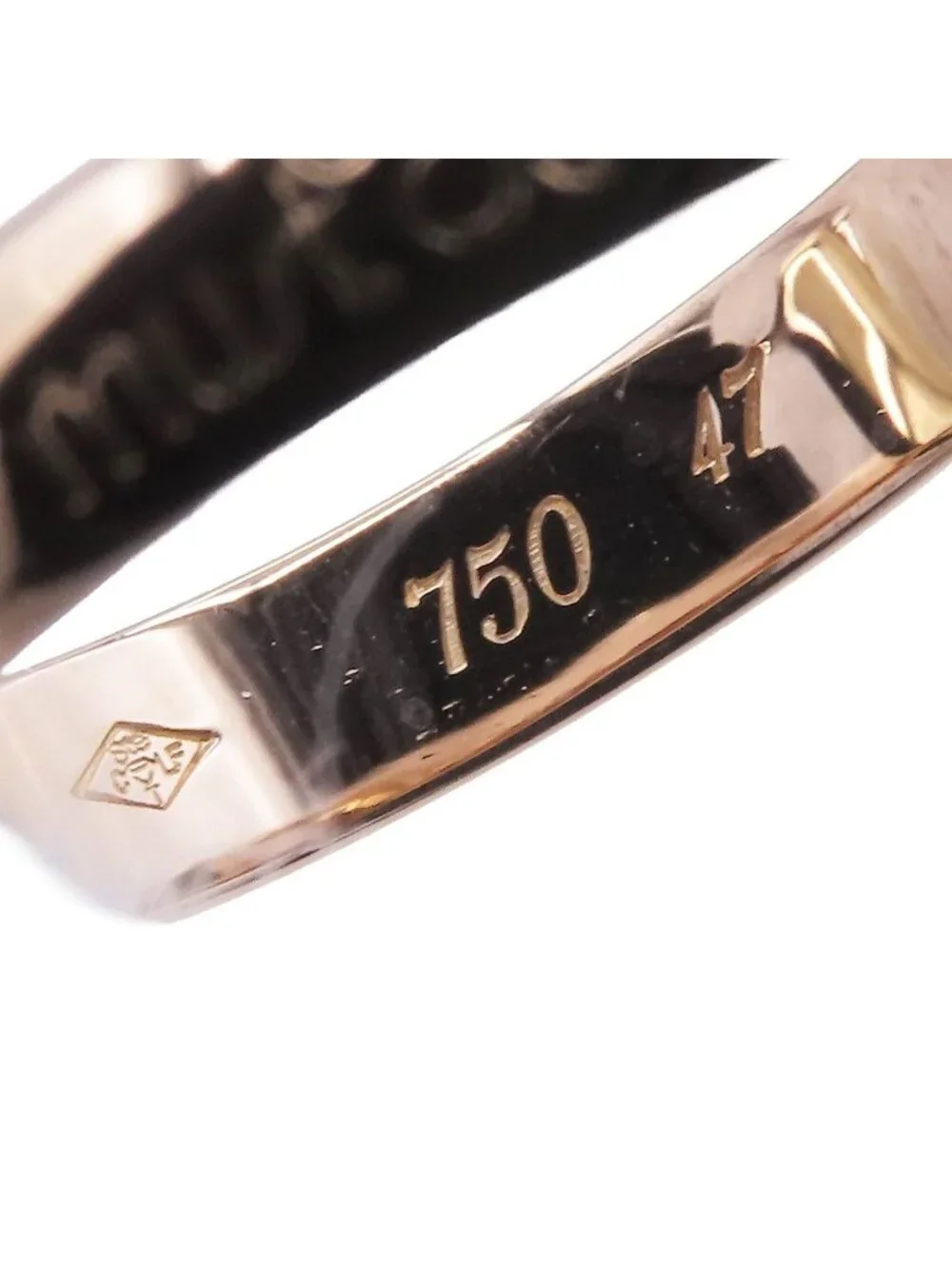 Cartier Trinity MM Three Color Gold 47 Ring